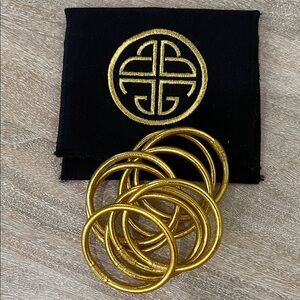 All Weather Gold Bangles